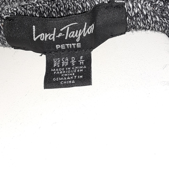 Lord &Taylor fringe front sweater - Picture 2 of 5